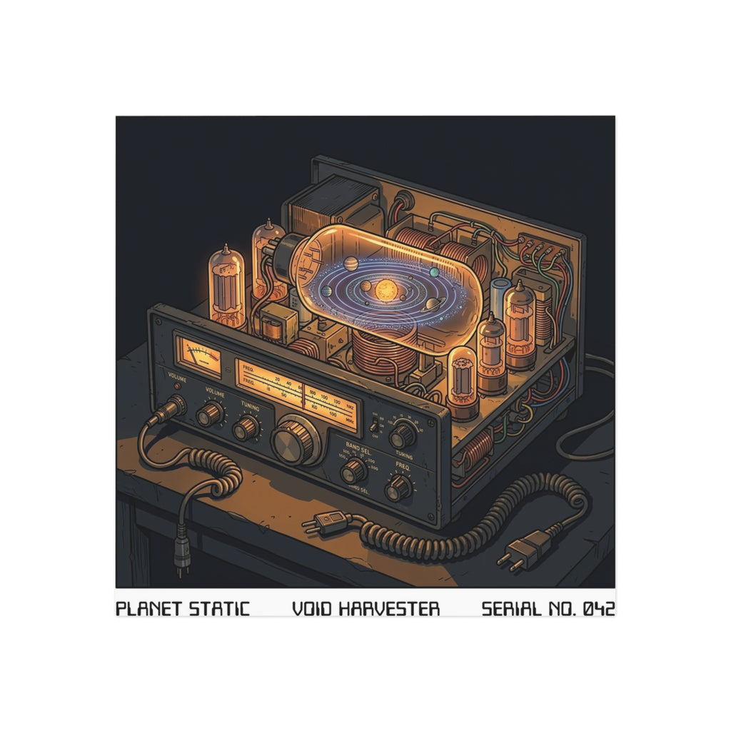 Void Harvester | Square Fridge Magnet