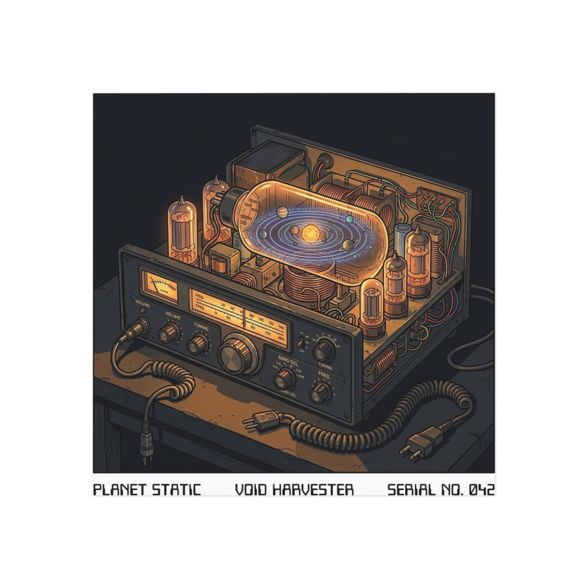 Void Harvester | Square Fridge Magnet