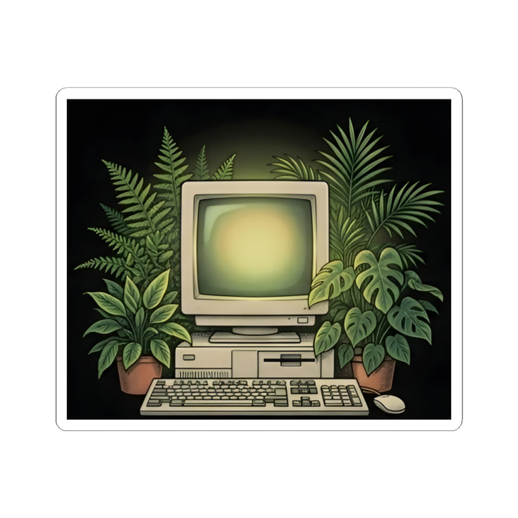 Computer Garden | Kiss-Cut Sticker