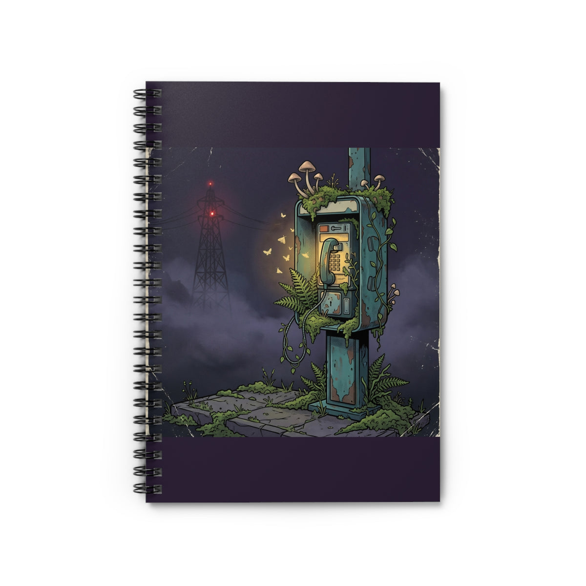 Midnight Dial | Spiral Bound Notebook
