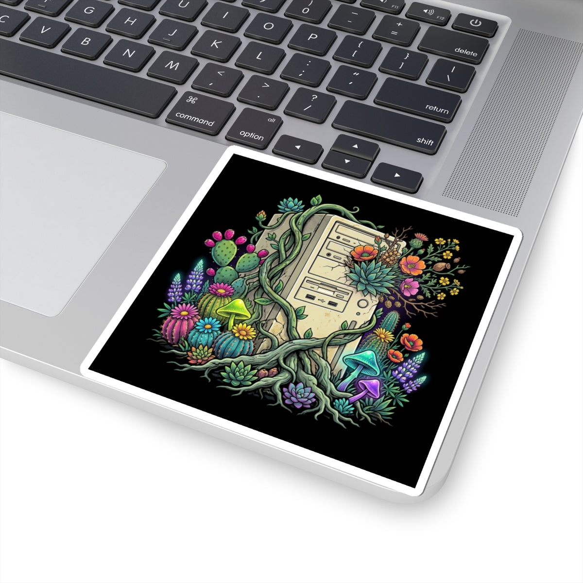 Flower Tower | Kiss-Cut Sticker