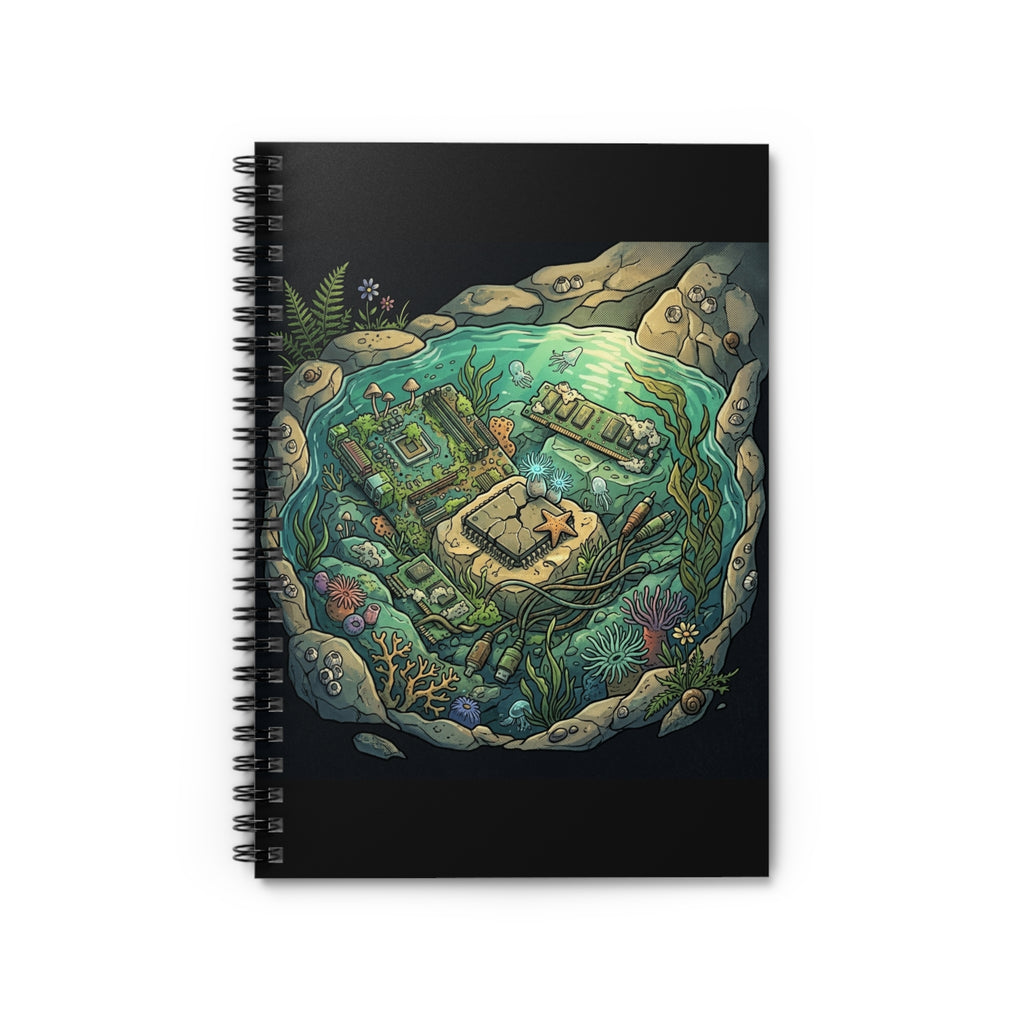 Tidal Mainboard | Spiral Bound Notebook
