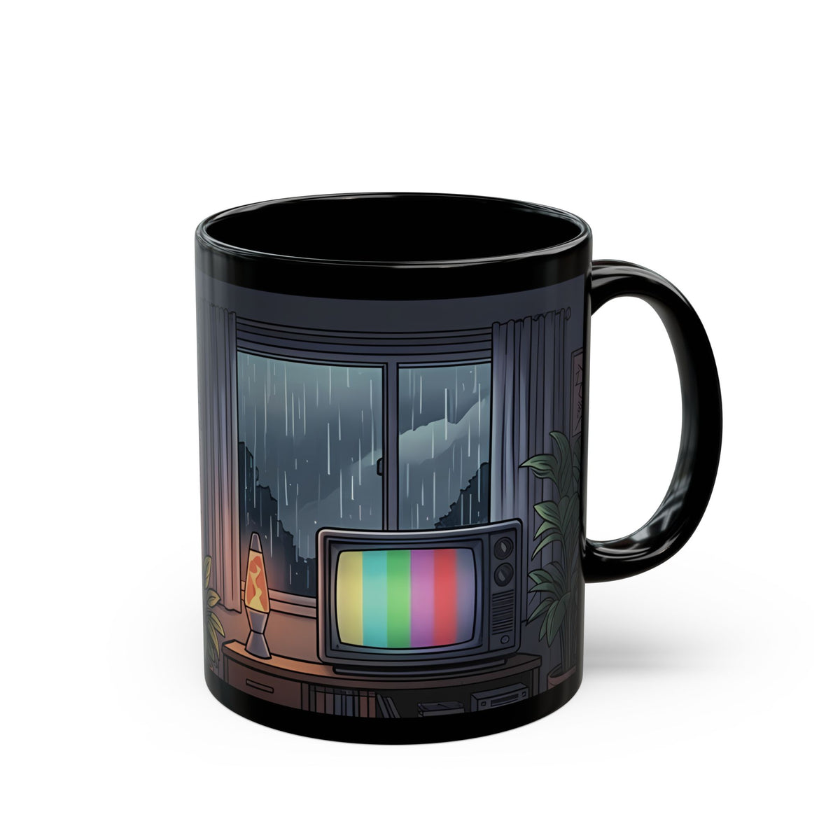 Rainy Night Broadcast | 11/15 oz Coffee Mug
