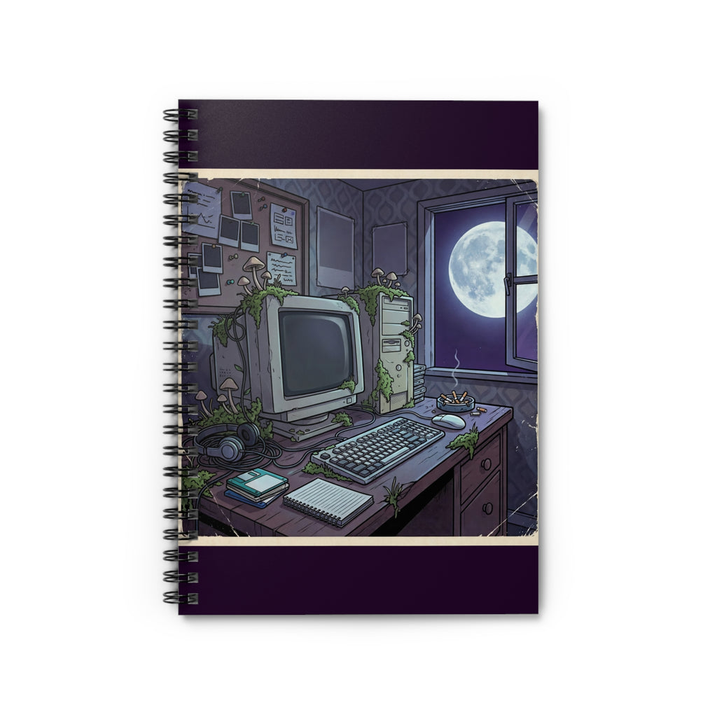 Midnight Terminal | Spiral Bound Notebook