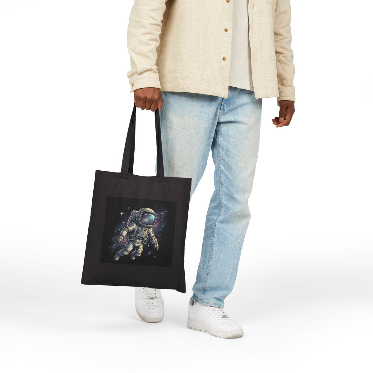 Floating Astronaut | Canvas Tote Bag