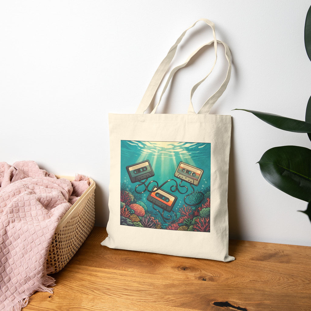 Oceanic Frequency | Canvas Tote Bag