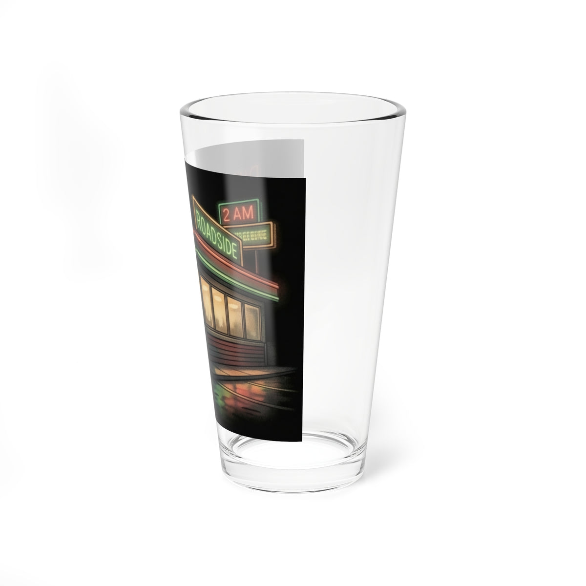 2 AM Roadside Diner | 16 oz Glass