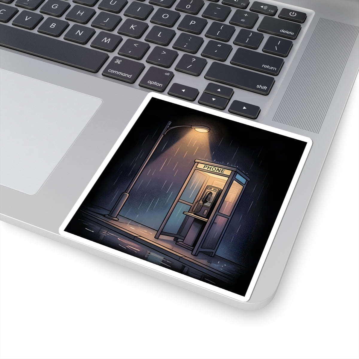 Midnight Pay Phone | Kiss-Cut Sticker
