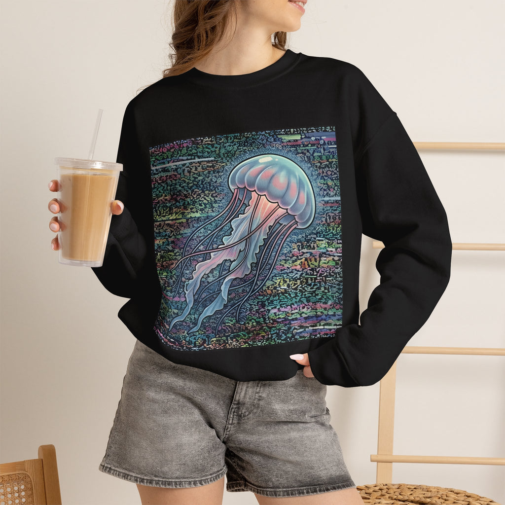 Glitched Jellyfish | Sweatshirt