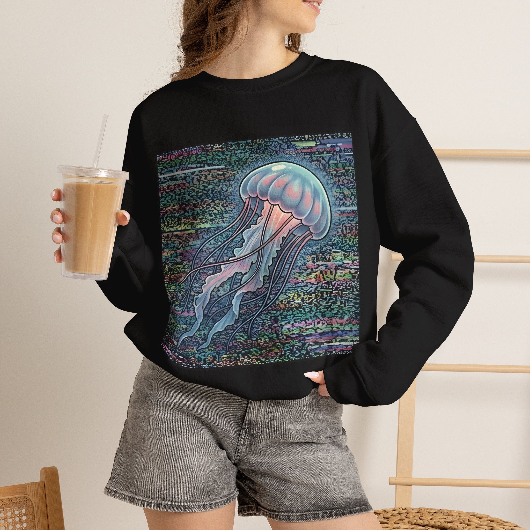 Glitched Jellyfish | Sweatshirt