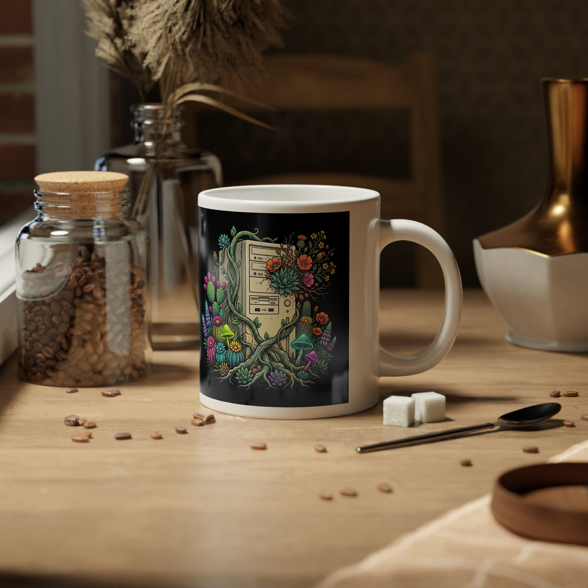 Flower Tower | 20 oz Coffee Mug