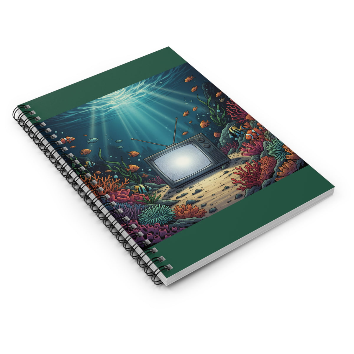 Sunken Broadcast | Spiral Bound Notebook