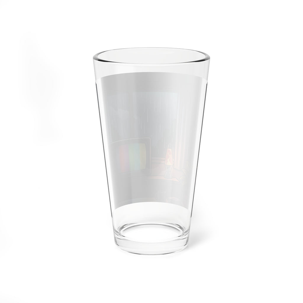 Rainy Night Broadcast | 16 oz Glass