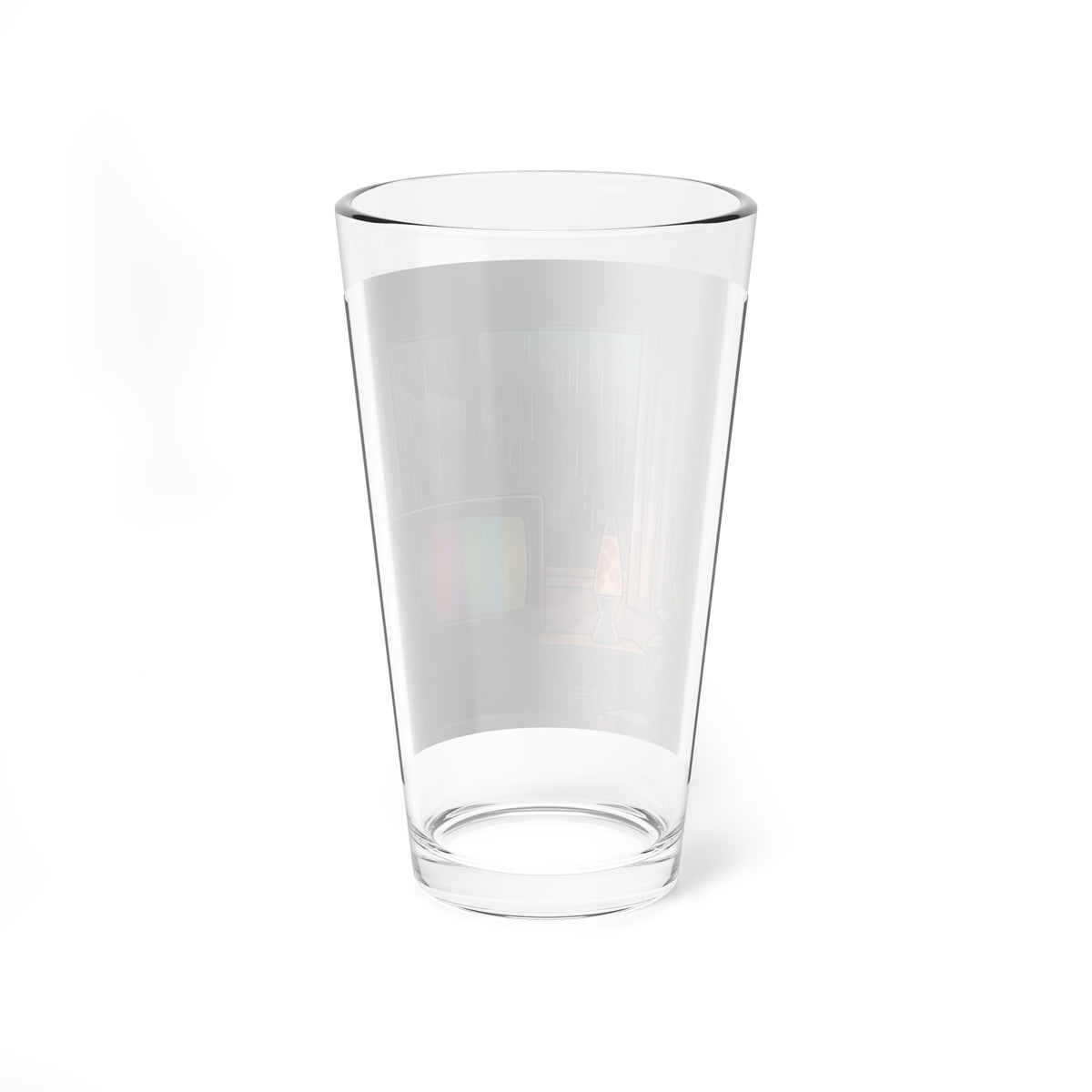 Rainy Night Broadcast | 16 oz Glass