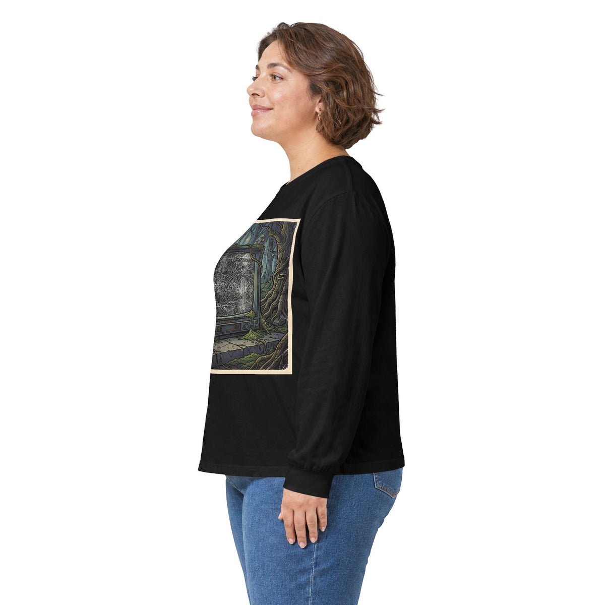 Forest Static | Long Sleeve Shirt