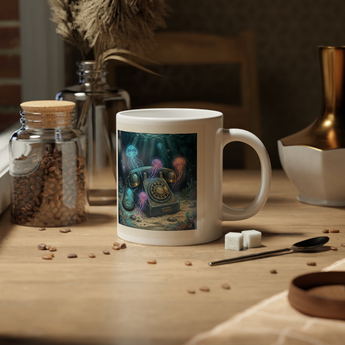 Underwater Dial | 20 oz Coffee Mug