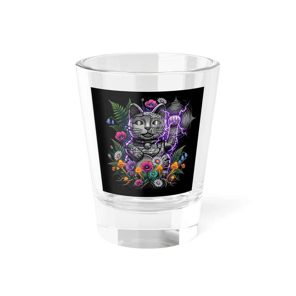 Kinetic Static Cat | Shot Glass