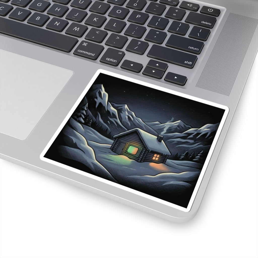 Static Cabin | Kiss-Cut Sticker