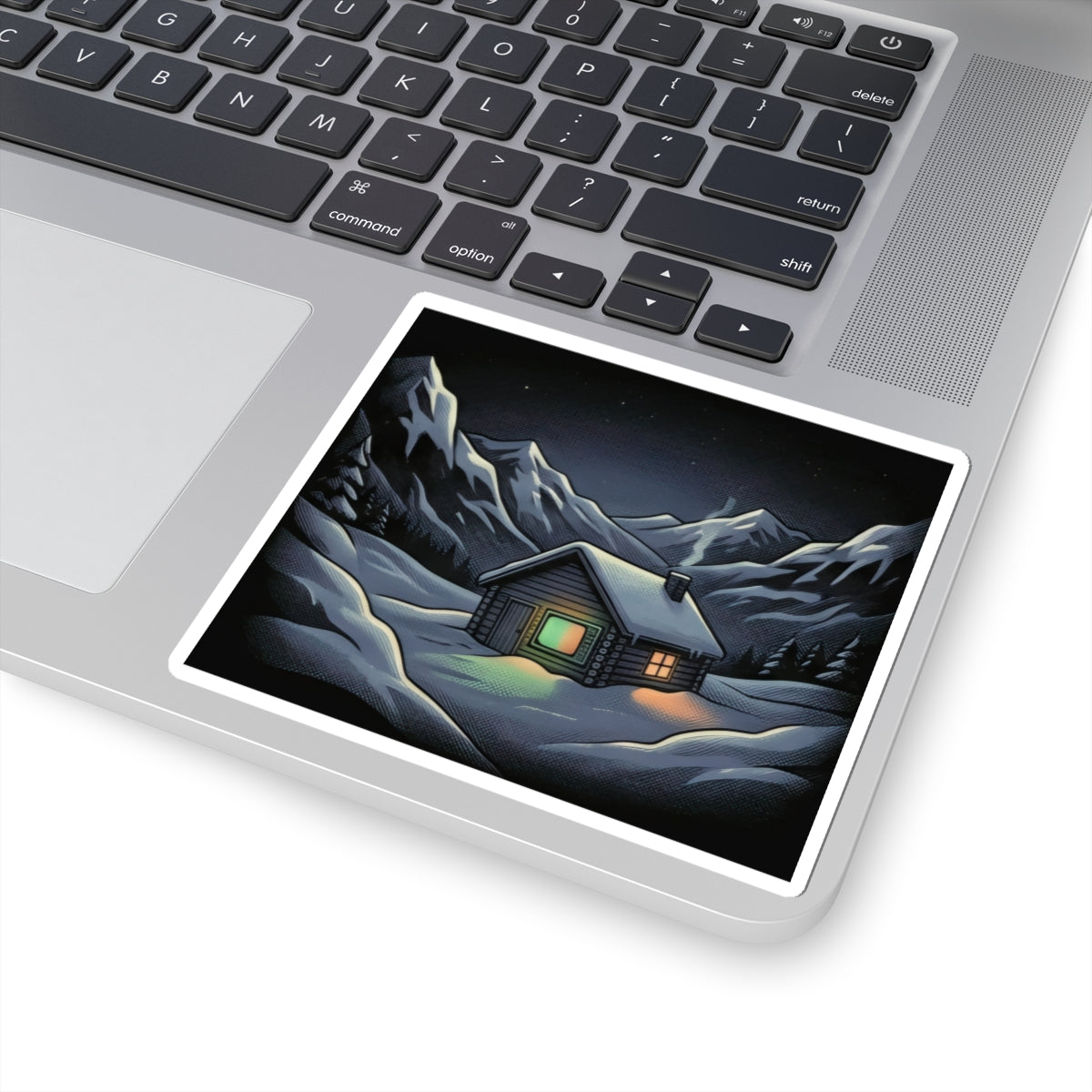 Static Cabin | Kiss-Cut Sticker