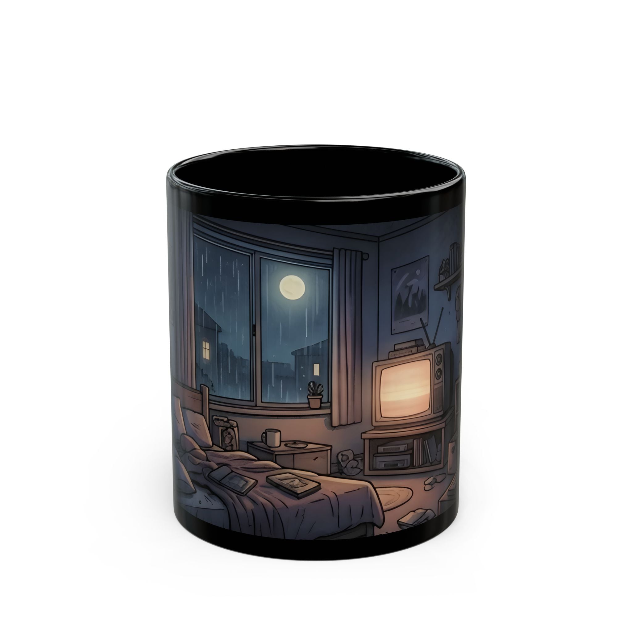 Rainy Bedroom | 11/15 oz Mug