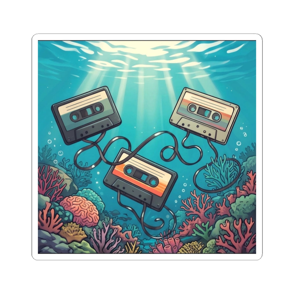 Oceanic Frequency | Kiss-Cut Sticker