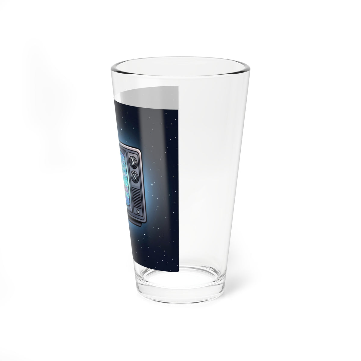 Deep Space Static | 16 oz Glass