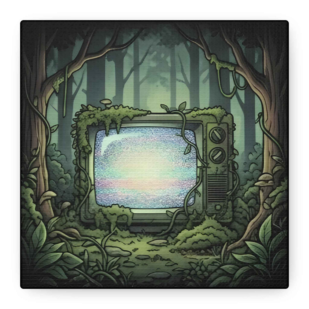Forest CRT | Matte Canvas