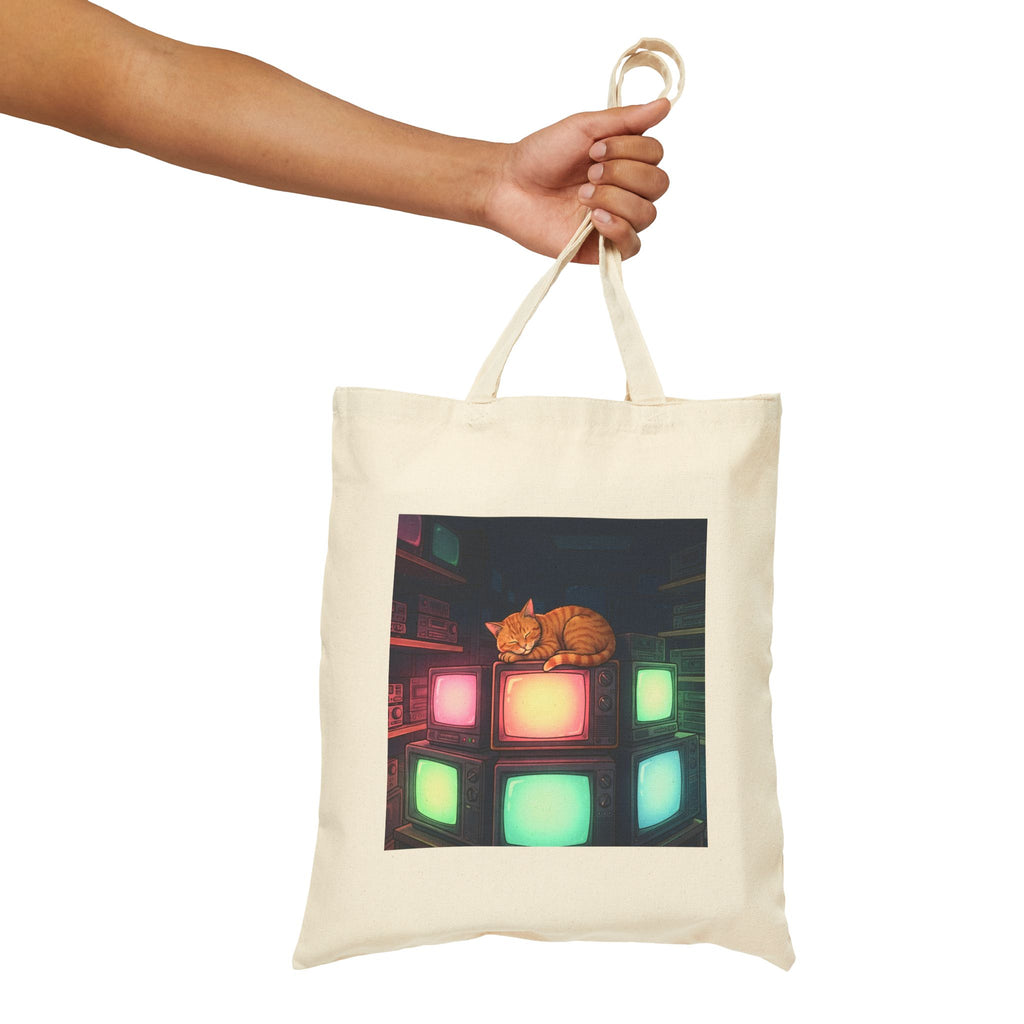 Warm Static | Canvas Tote Bag