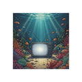 Sunken Broadcast | Square Fridge Magnet
