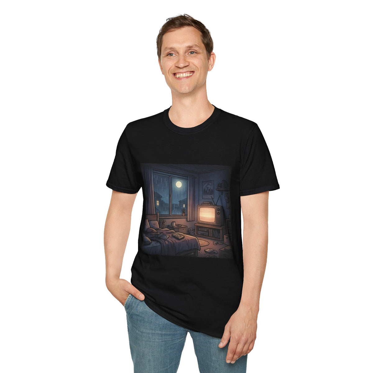 Rainy Bedroom | Unisex T-Shirt