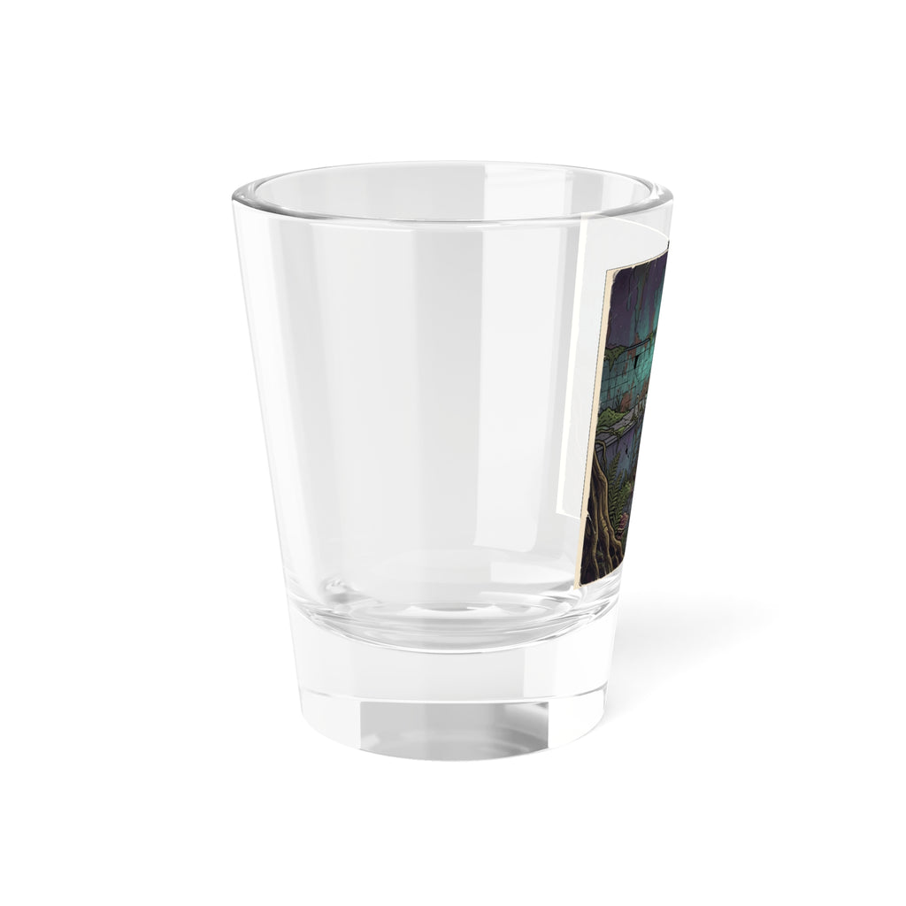Overgrown Vending Machine | Shot Glass