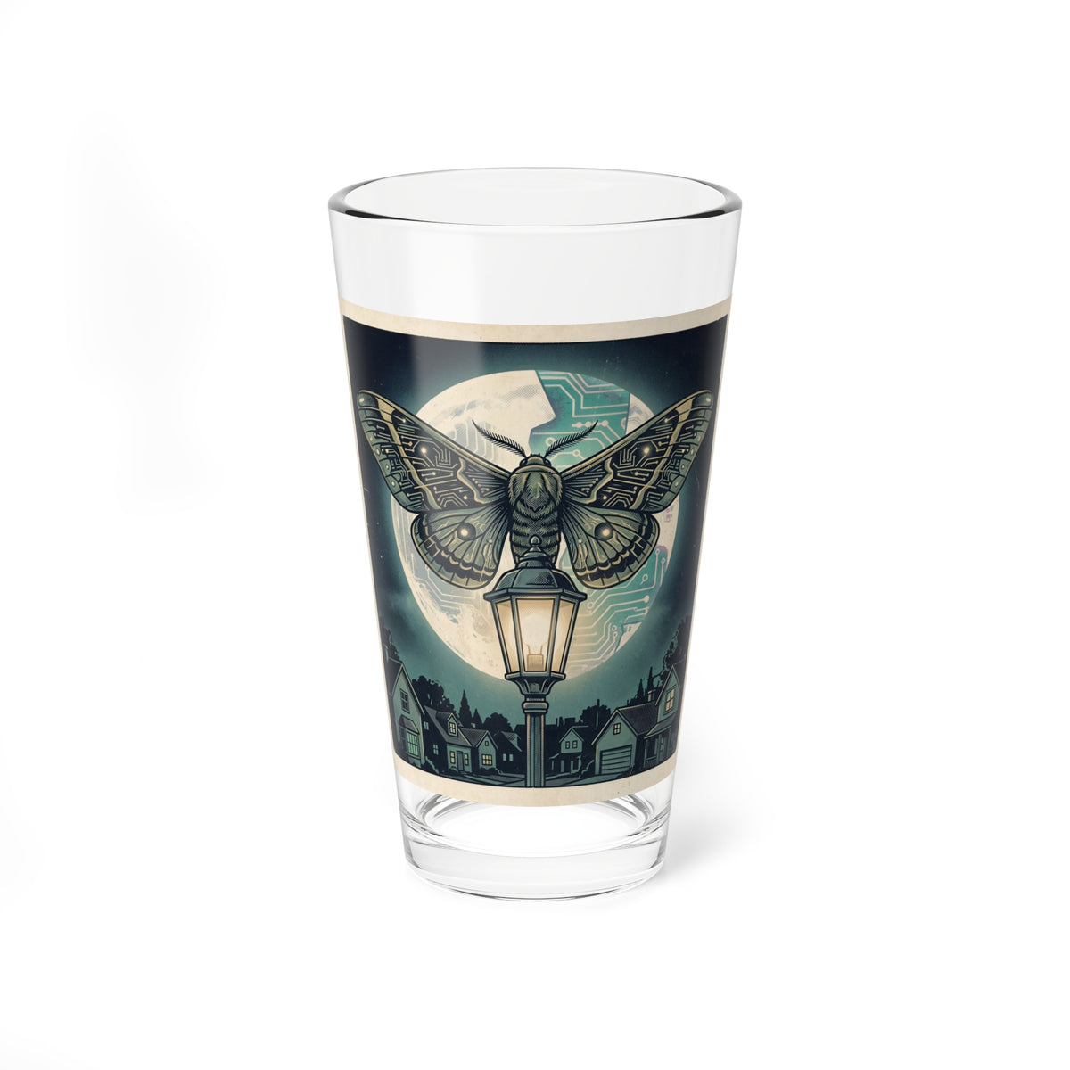 Circuit Moth | 16 oz Glass