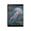 Glitched Jellyfish | Spiral Bound Notebook