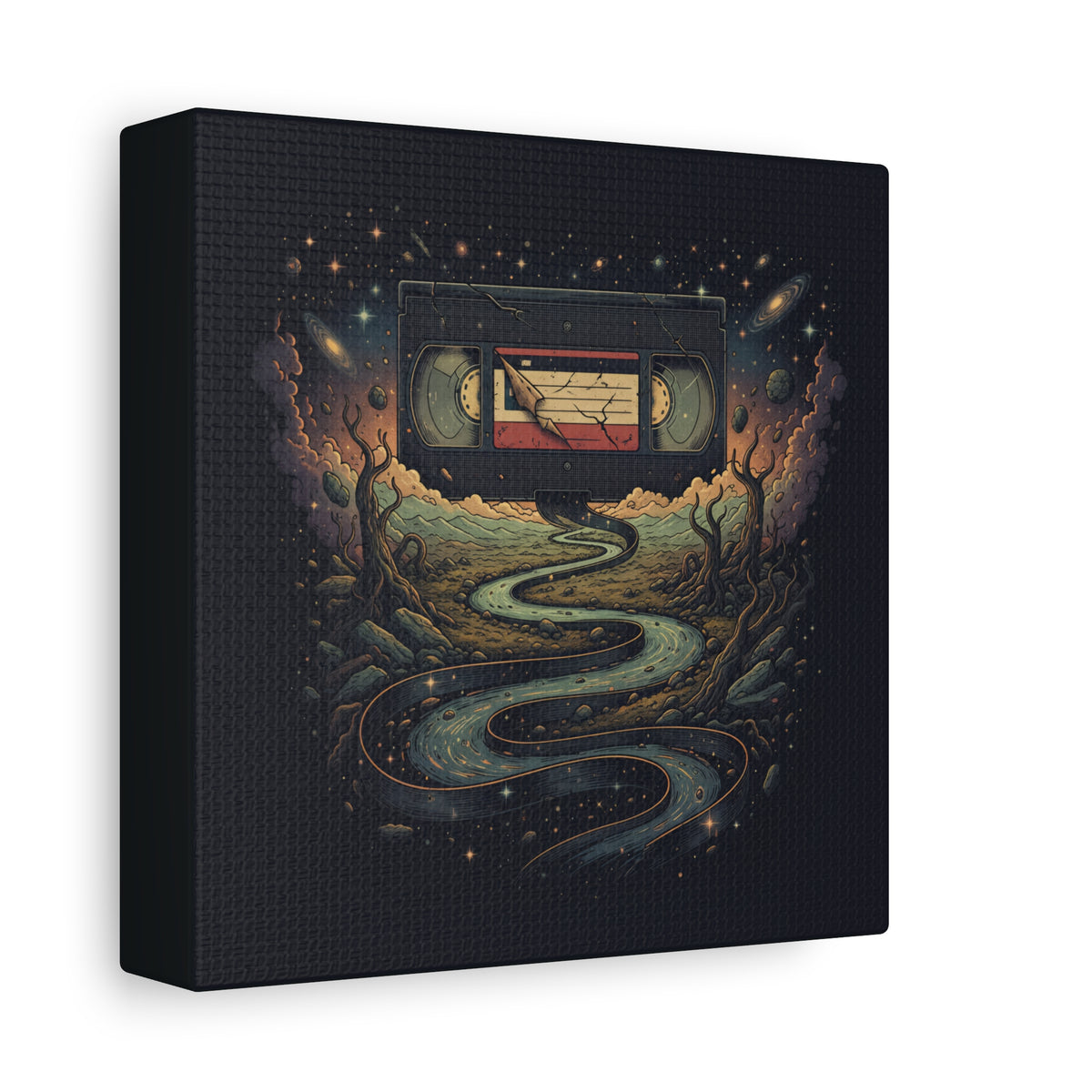 Cosmic Rewind | Matte Canvas