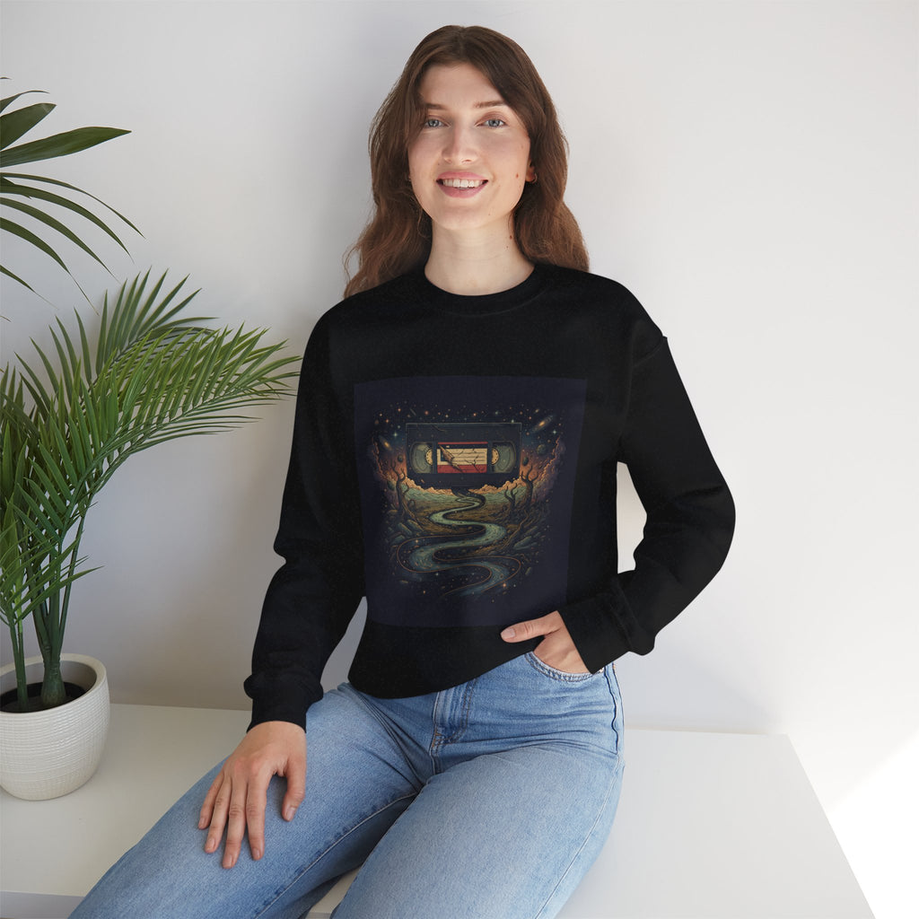 Cosmic Rewind | Crewneck Sweatshirt