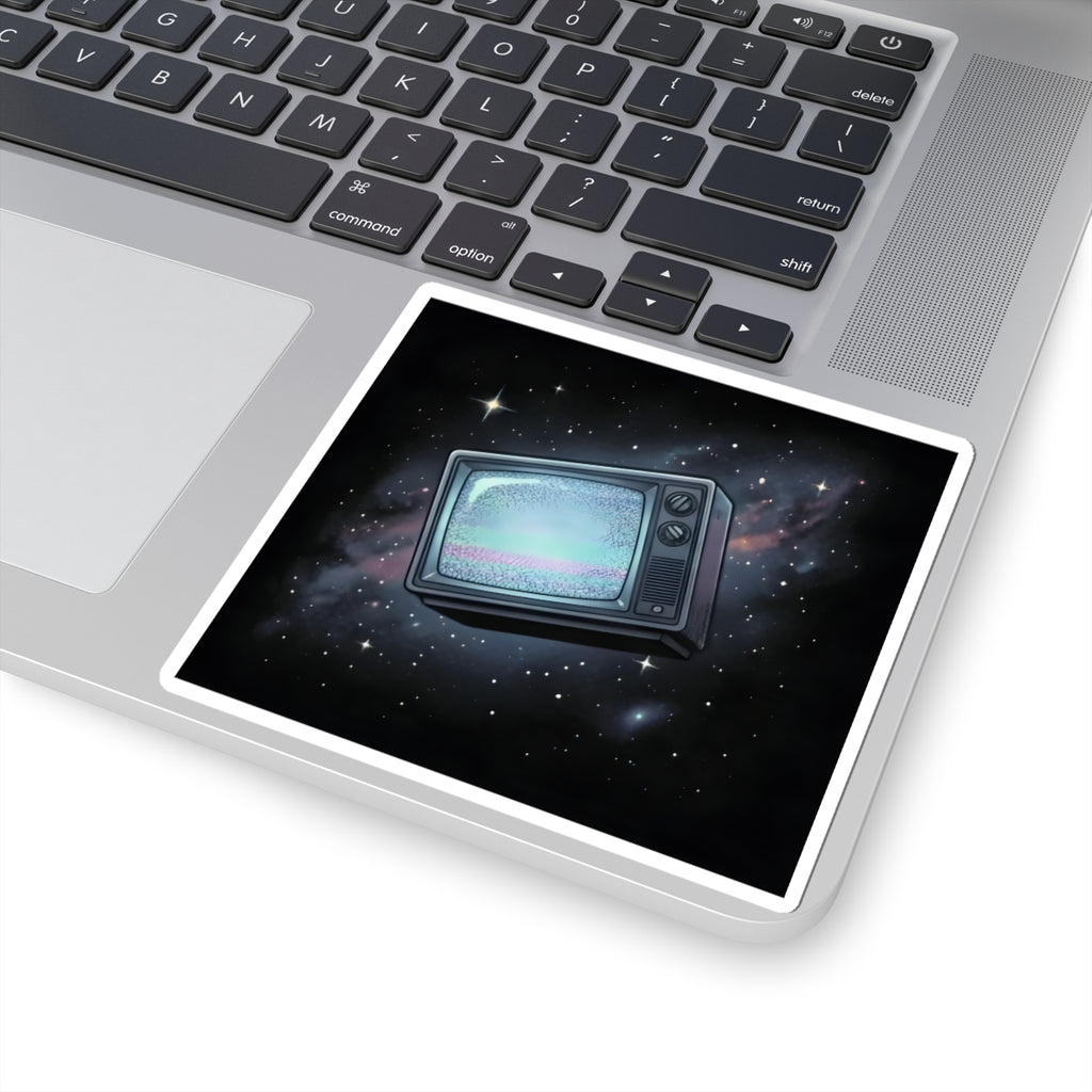 CRT in Space | Kiss-Cut Sticker