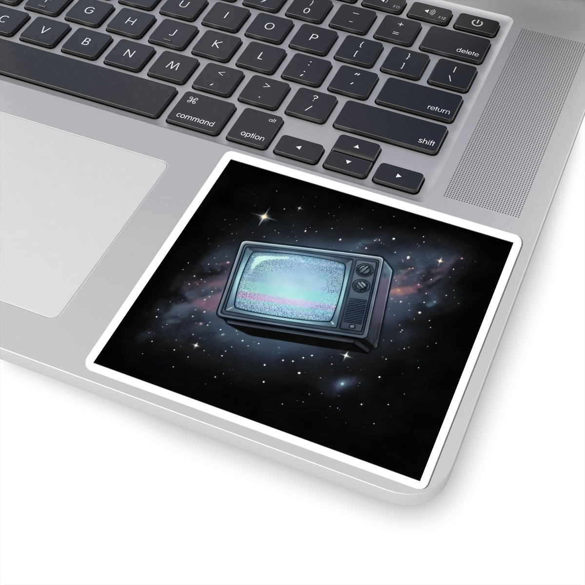 CRT in Space | Kiss-Cut Sticker