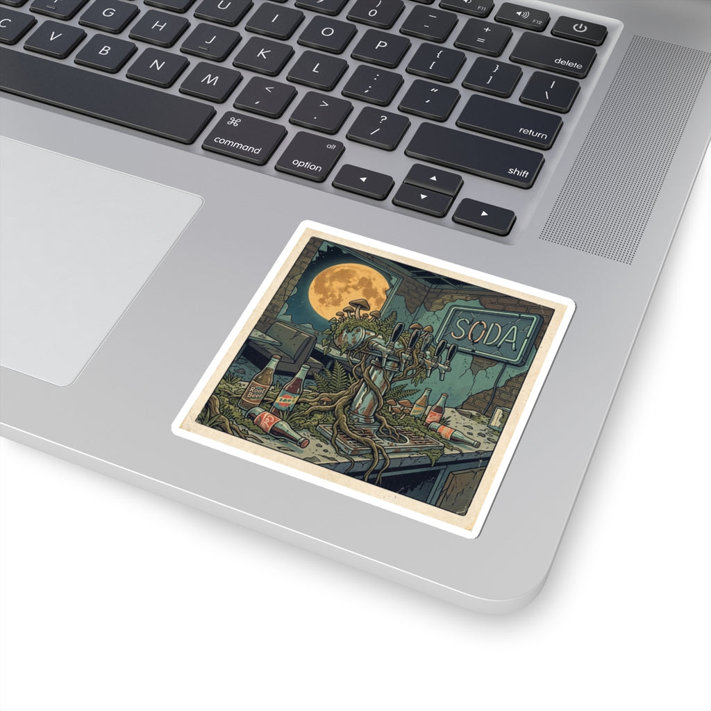Overgrown Taproom | Kiss-Cut Sticker