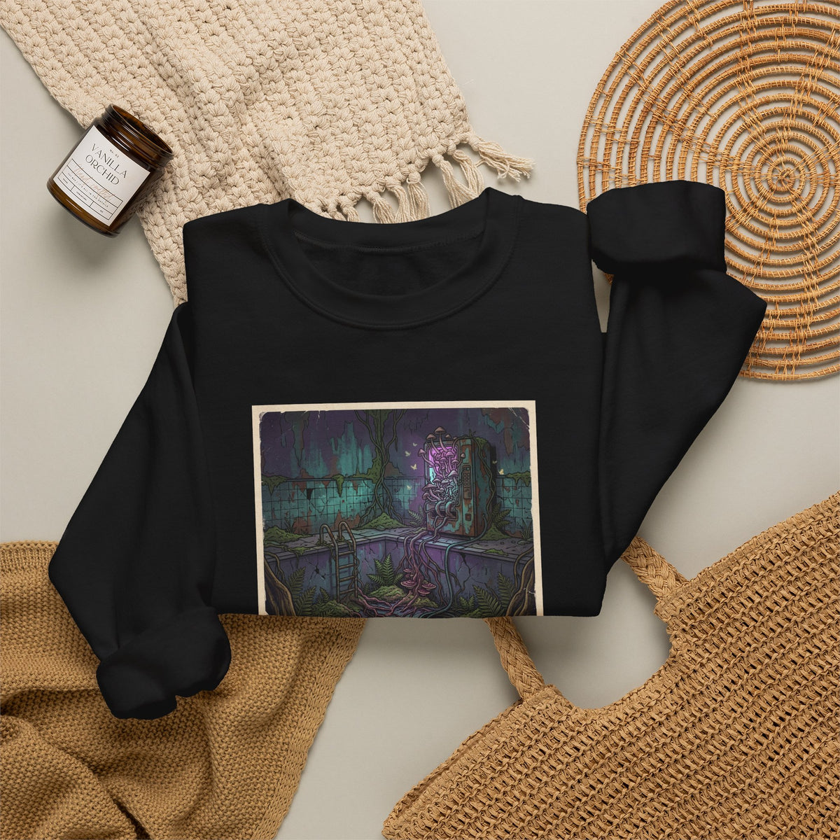 Overgrown Vending Machine | Crewneck Sweatshirt