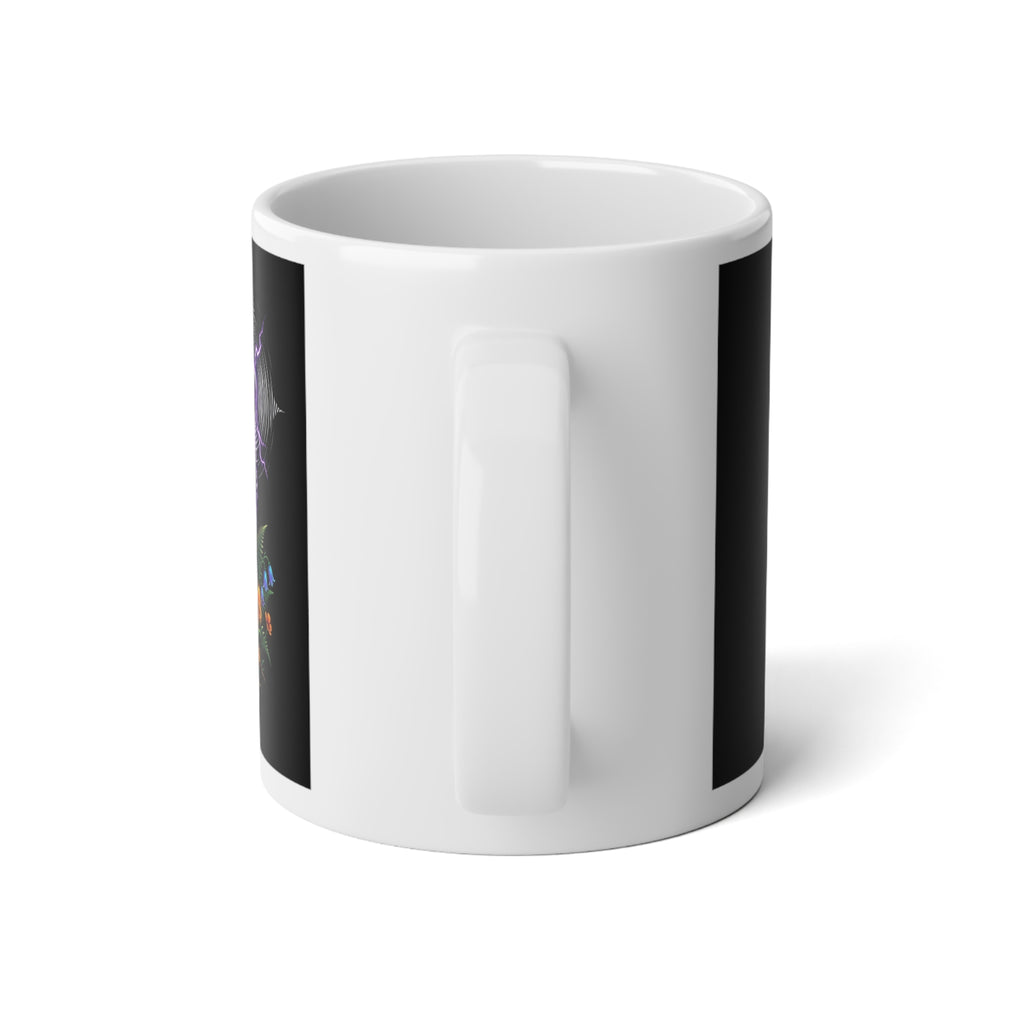 Kinetic Static Cat | 20 oz Coffee Mug