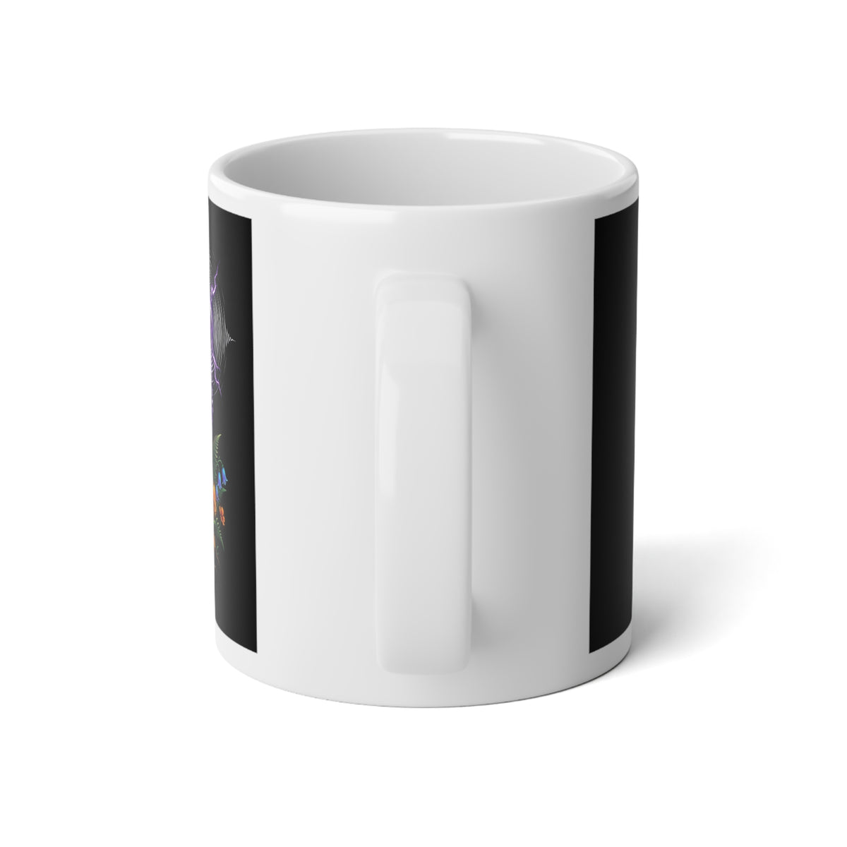 Kinetic Static Cat | 20 oz Coffee Mug