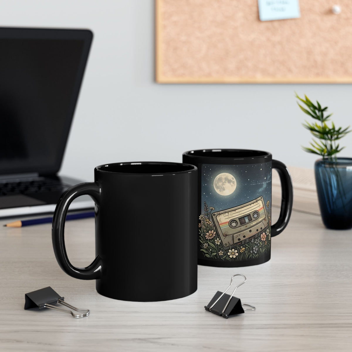 Cassette Moon | 11/15 oz Coffee Mug