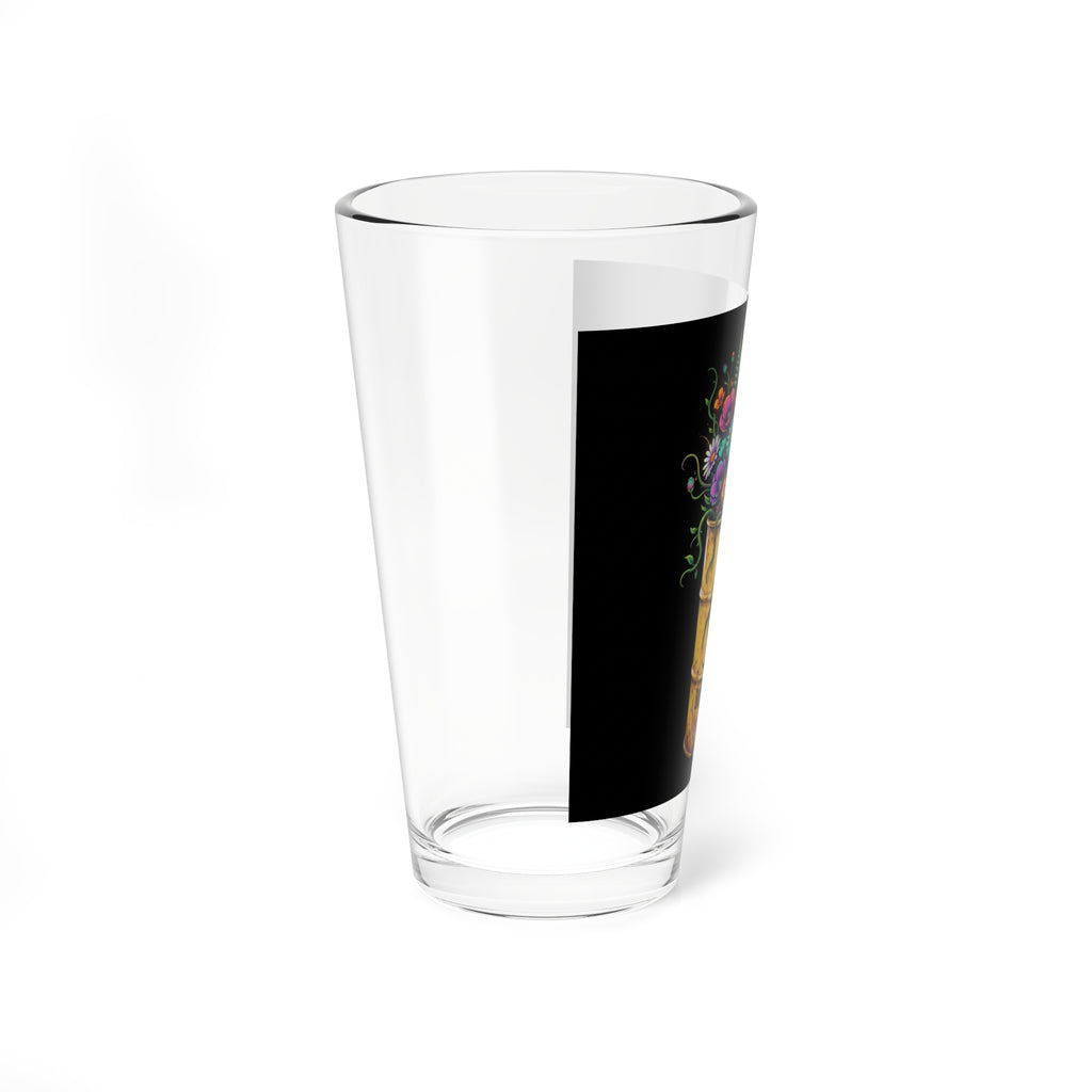 Biohazard Bloom | 16 oz Glass