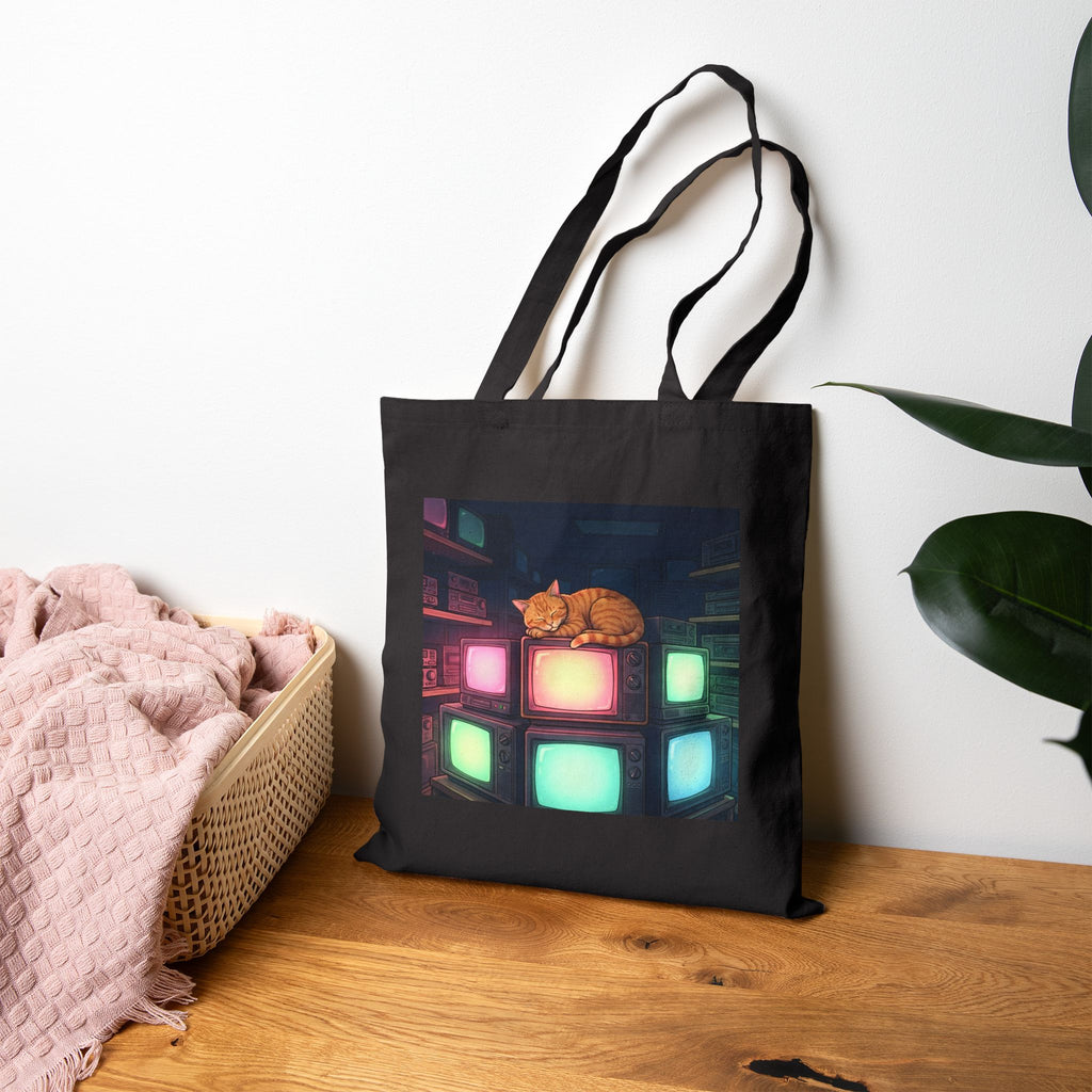 Warm Static | Canvas Tote Bag