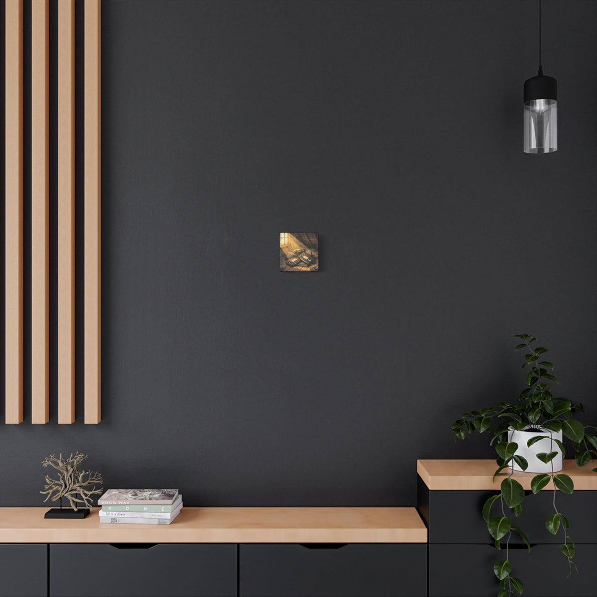 Attic Static | Matte Canvas