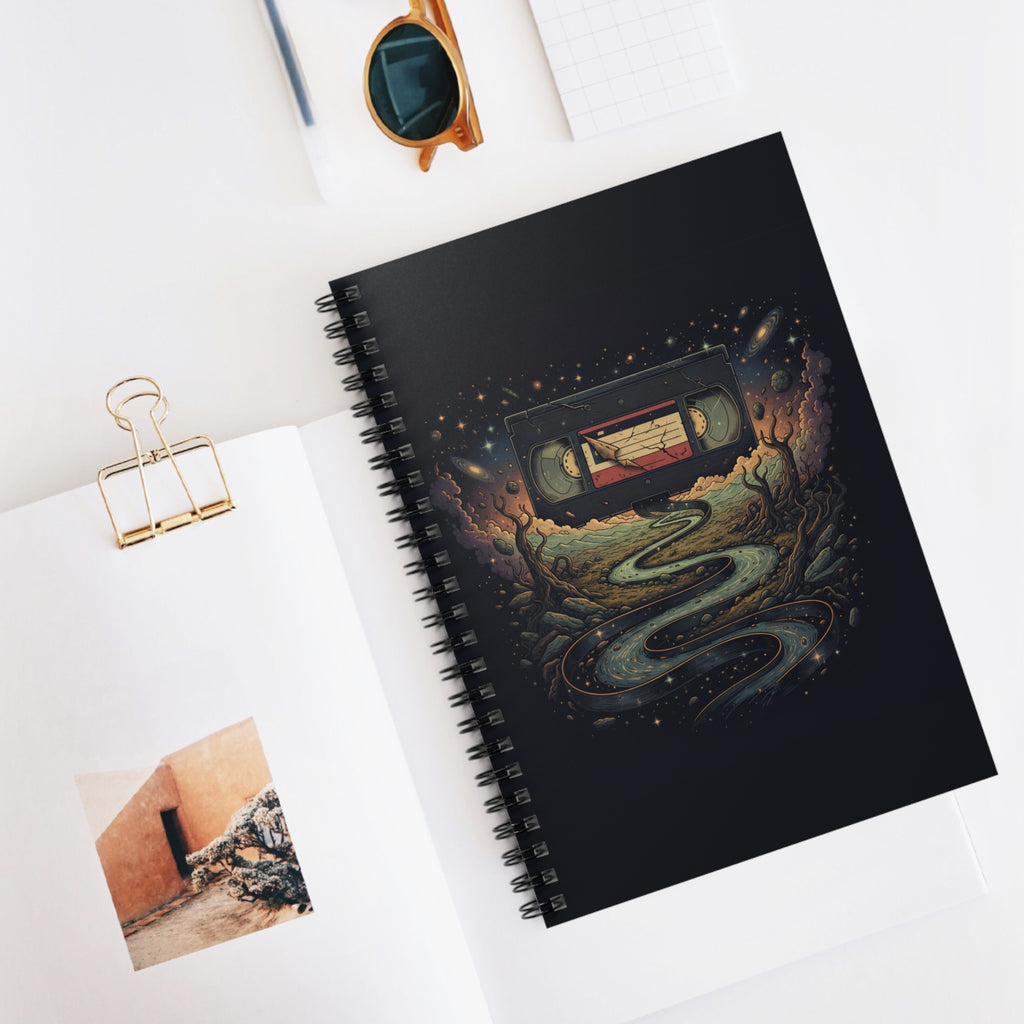 Cosmic Rewind | Spiral Bound Notebook