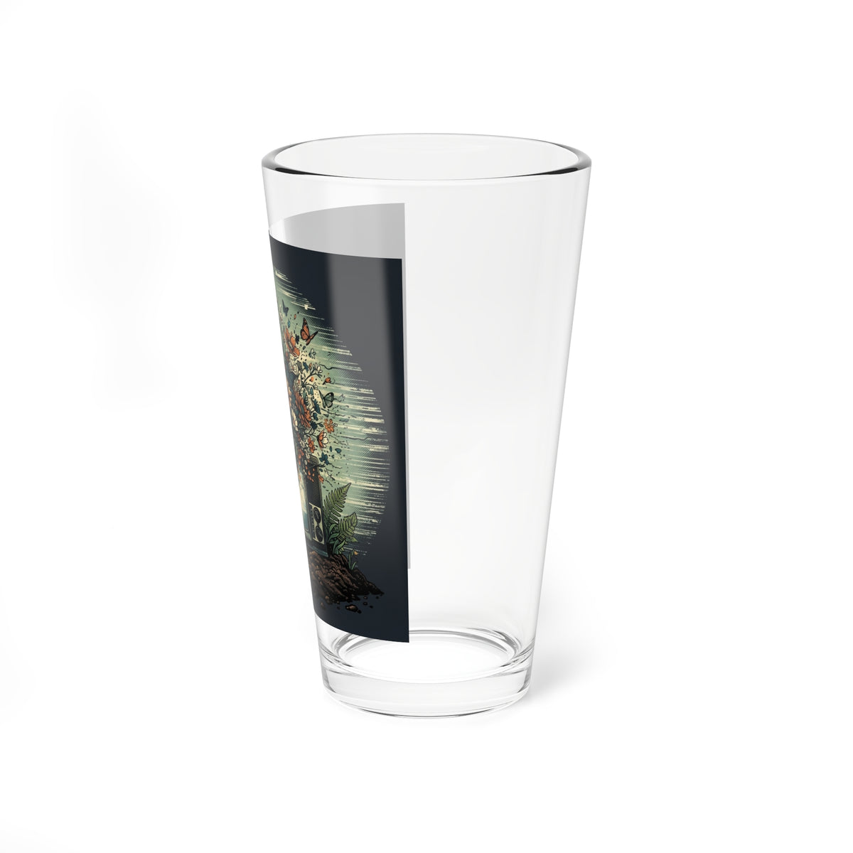 Static Bloom | 16 oz Glass