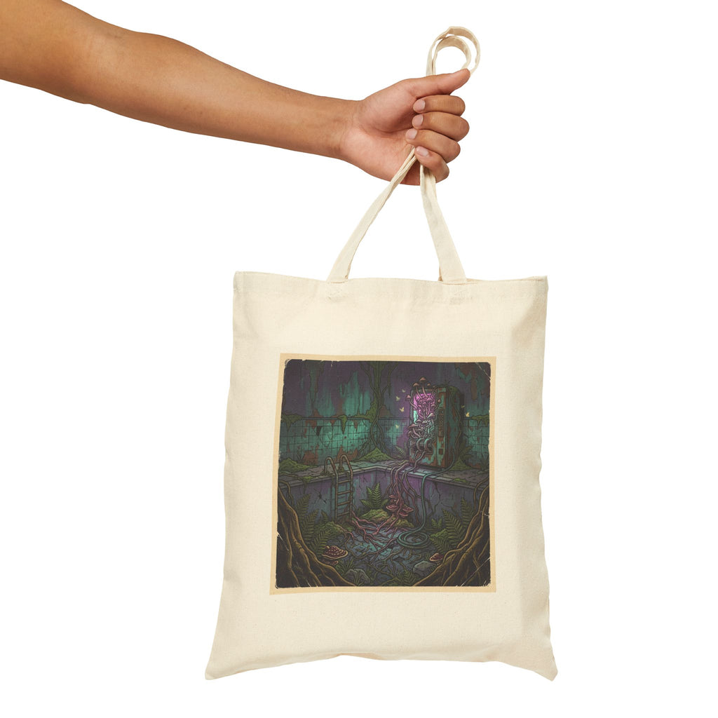 Overgrown Vending Machine | Canvas Tote Bag