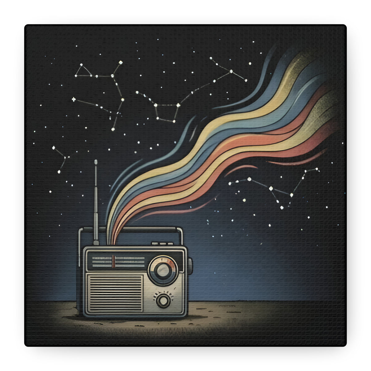 Radio Constellations | Matte Canvas