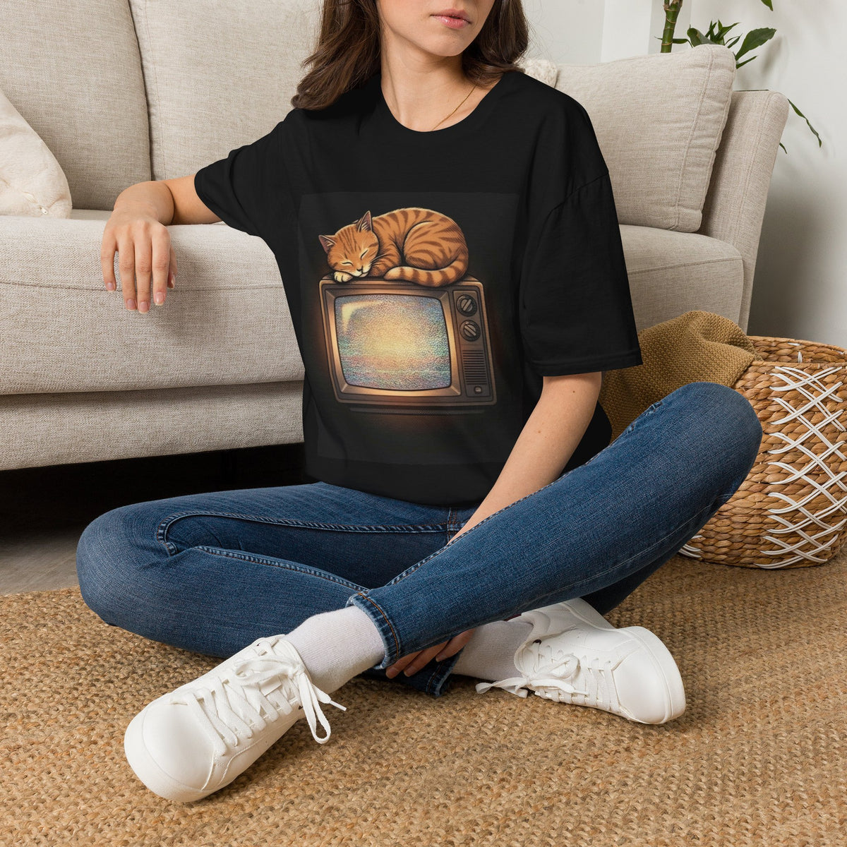 CRT TV Cat | Unisex T-Shirt